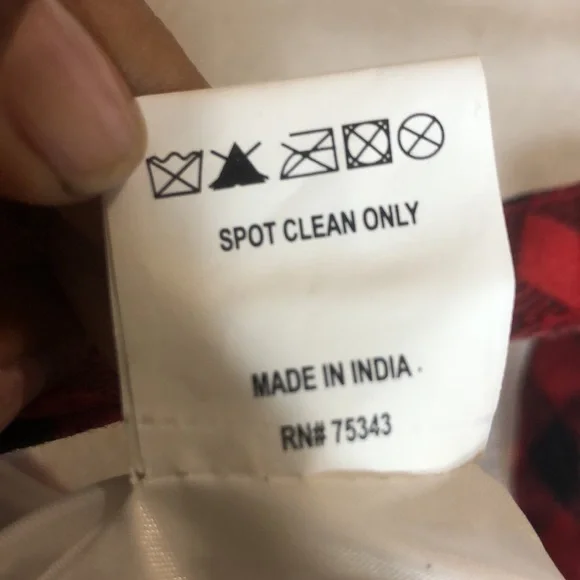 Be merry plaid bottle bag - Picture 11 of 13